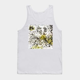 Abstract Calligraphy Tank Top